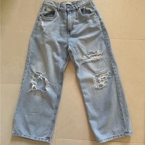 Zara Light Blue Denim Jeans